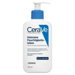 CeraVe Intensive Feuchtigkeitslotion, 236 ml> Trockene & Sensible Haut|Hauttypen