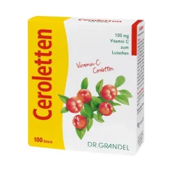 Dr. Grandel Ceroletten Grandel Lutschtabletten, 100 St> Vitamin C (Ascorbinsäure)
