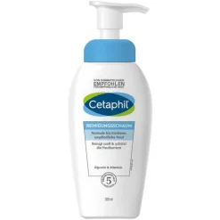 Cetaphil Reinigungsschaum für trockene, empfindliche Haut, 200 ml> Trockene Haut|Reinigung