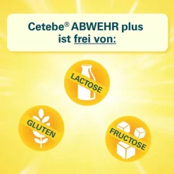Cetebe Abwehr plus Vitamin C + Vitamin D3 + Zink Kapseln, 60 St><noscript><img width=