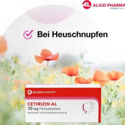 CETIRIZIN AL 10 mg Filmtabletten, 20 St
