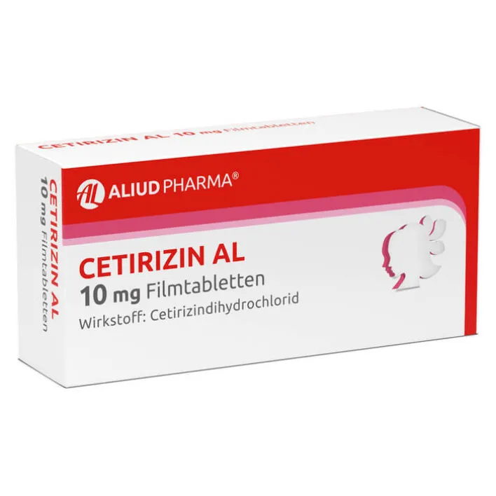 Aliud Pharma CETIRIZIN AL 10 mg Filmtabletten, 100 St> Allergie Medikamente|Cetirizin