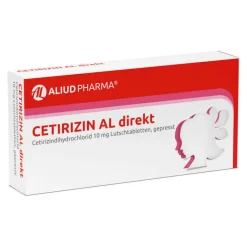 CETIRIZIN AL direkt Lutschtabletten, 21 St