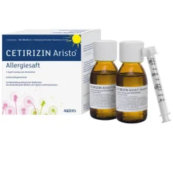 Aristo Cetirizin Allergiesaft 1 mg / ml Lösung zum Einnehmen , 150 ml> Cetirizin|Allergie Medikamente