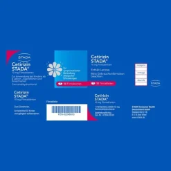 Cetirizin STADA 10 mg Filmtabletten, 50 St