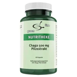 Chaga 500 mg Pilzextrakt Kapseln, 60 St