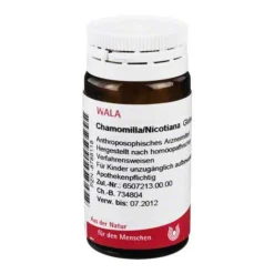 Chamomilla / Nicotiana Globuli, 20 g