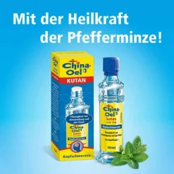 China Öl China Oel kutan Flüssigkeit zur Anwendung auf der Haut, 10 ml> Kopfschmerztabletten