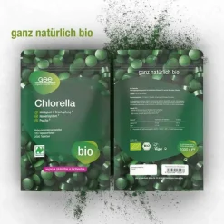 Chlorella 500 mg Bio Naturland Tabletten, 2000 St