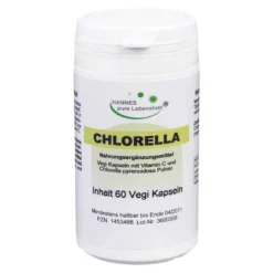 Chlorella Vegi Kapseln 500 m, 60 St> Chlorella
