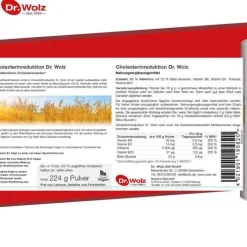 Dr. Wolz Cholesterinreduktion Pulver, 224 g><noscript><img width=