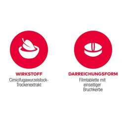 Aliud Pharma CIMICIFUGA AL Filmtabletten, 100 St> Wechseljahre Medikamente
