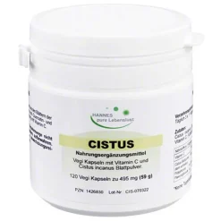 Hannes pure Lebenslust Cistus Incanus Vegi Kapseln, 120 St> Cistus