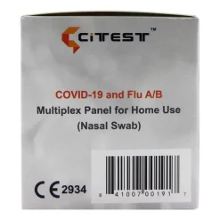 Citest 3 in 1 Selbsttest Covid-19 Antigen & Influe, 2x5 St><noscript><img width=