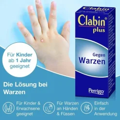 Clabin plus Lösung, 15 ml> Warzenstift