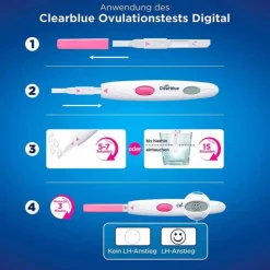 Clearblue Kinderwunsch Ovulationstest Digital, 30 St