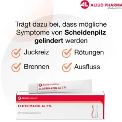 Aliud Pharma CLOTRIMAZOL AL 2% Vaginalcreme, 20 g><noscript><img width=