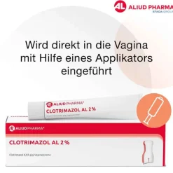 Aliud Pharma CLOTRIMAZOL AL 2% Vaginalcreme, 20 g><noscript><img width=