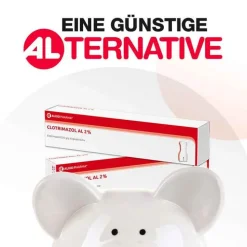 Aliud Pharma CLOTRIMAZOL AL 2% Vaginalcreme, 20 g><noscript><img width=