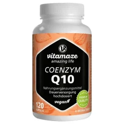 Vitamaze Coenzym Q10 200 mg vegan Kapseln, 120 St> Coenzym Q10