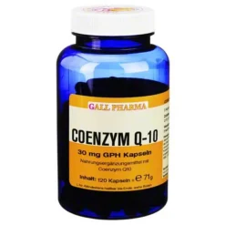Hecht Pharma Coenzym Q10 GPH 30 mg Kapseln, 120 St> Coenzym Q10