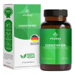 Vitabay Coenzym Q10 Ubichinon Komplex 200 mg vegan Kapseln, 120 St> Coenzym Q10