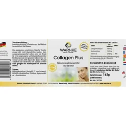 Warnke Collagen Plus Tabletten, 180 St> Kollagen