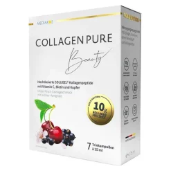 Collagen Pure Beauty 10 g Kollagen hochdosiert Gold-Edition, 7X25 ml