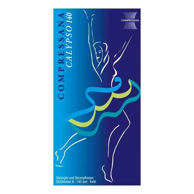 Compressana Calypso 140den Kniestrümpfe make-up Größe 3, 2 St