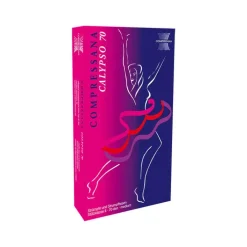 COMPRESSANA Calypso 70den St.Str.H.Gr.5 nachtblau, 1 St> Stütz- Und Reisestrümpfe