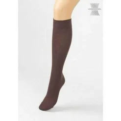 Compressana Microcotton Kniestrümpfe BW Größe 2 schoko, 2 St> Stütz- Und Reisestrümpfe