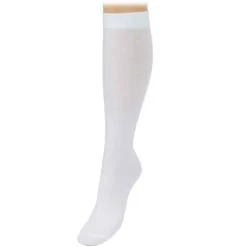 Compressana Twist Kniestrümpfe 40-42 weiß, 2 St> Stütz- Und Reisestrümpfe