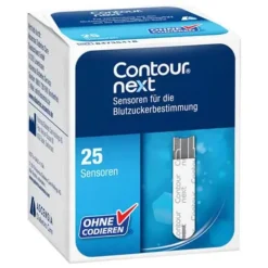 Contour ® next Sensoren Teststreifen, 1X25 St> Blutzuckertests|Teststreifen