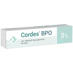 Cordes BPO 3% Gel, 100 g> Akne-Creme