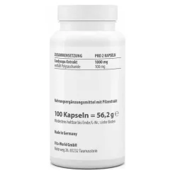 Vitaworld Cordyceps Extrakt 500 mg Kapseln, 100 St> Cordyceps