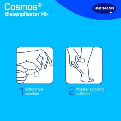 cosmos® Blasenpflaster Mix 3 Größen, 6 St