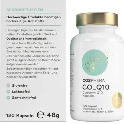 Cosphera Coenzym Q10 Kapseln 250 mg, 120 St><noscript><img width=