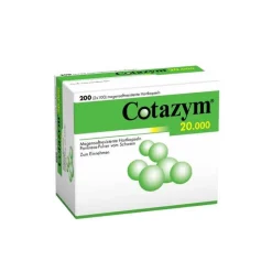 Cotazym 20.000 Pellets magensaftresistente Kapseln, 200 St