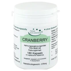 Cranberry Kapseln, 180 St> Cranberry