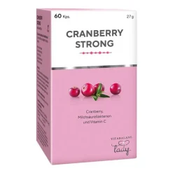 Cranberry Strong laktosefrei glutenfrei zuckerfrei Kapseln , 60 St> Cranberry