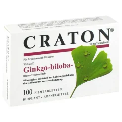 Craton Filmtabletten, 100 St> Durchblutungs Tabletten