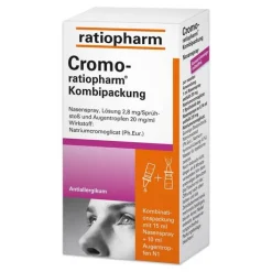 Ratiopharm Cromo-® Kombipackung, 1 P> Nasenspray Allergie|Kombipackungen