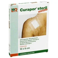 Curapor Wundverband transparent 8x10 cm steril, 5 St