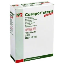 Curapor Wundverband transparent 8x10 cm steril, 25 St