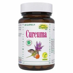 Espara Curcuma Bio Kapseln, 60 St> Kurkuma Kapseln