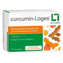 Curcumin-loges Kapseln, 120 St