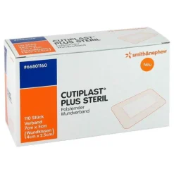 Cutiplast Plus steril 5x7 cm Verband, 110 St