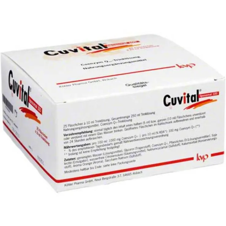 Cuvital Liposomal 100, 25X10 ml