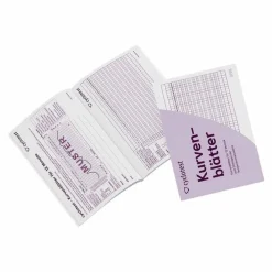 Cyclotest Kurvenblätter für Fruchtbarkeitsprofil, 1 P> Familienplanung|Natürliche Verhütung