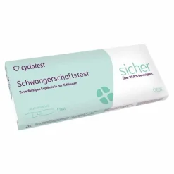 Cyclotest Schwangerschaftstest 25 Mlu / ml Urin, 1 St> Schwangerschaftstests